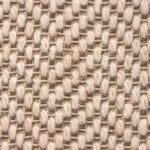Close-up of Fibre Flooring Chalk Herringbone Stair Runner texture.